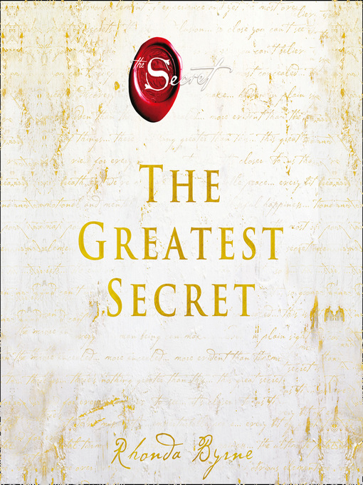 Title details for The Greatest Secret by Rhonda Byrne - Available